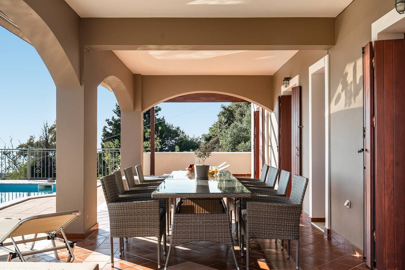 Villa 'Kumusha' with Sea View, Pool, Garden & Wi-Fi in Kefalonia