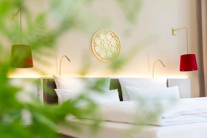 Hotel für 4 Personen, mit Terrasse und Garten sowie Ausblick in Amorbach - 4