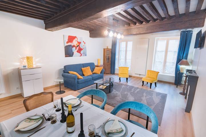 Gîte pour 6 personnes, avec terrasse à Tournus - 3