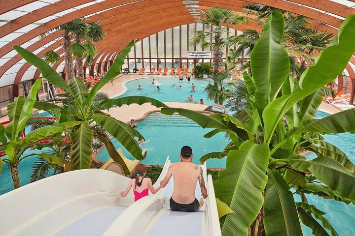 Chalet pour 6 personnes, avec piscine ainsi que sauna et terrasse, animaux acceptés dans le Finistère - 2