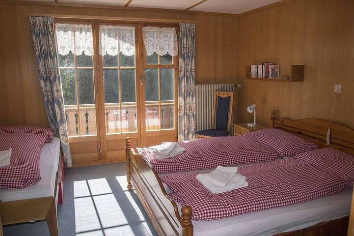 Das Chalet befindet sich mitten im Ski- und Wandergebiet von Adelboden. in Adelboden, Frutigen - Lenk - Adelboden