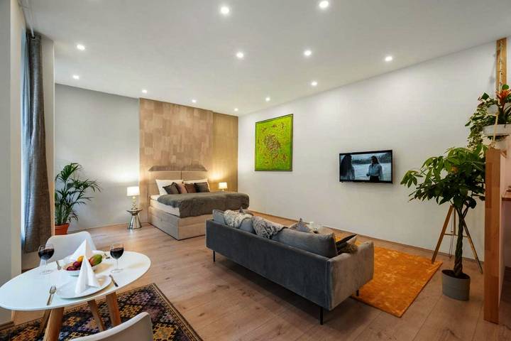 Vakantiewoning voor 3 personen, met tuin in Berlin-Charlottenburg