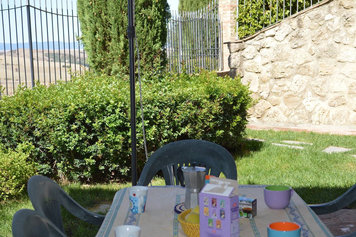 Haus mit privatem Garten in Crete Senesi in Asciano, Siena Provinz