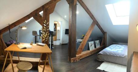 Gîte pour 2 personnes, avec terrasse à Achères