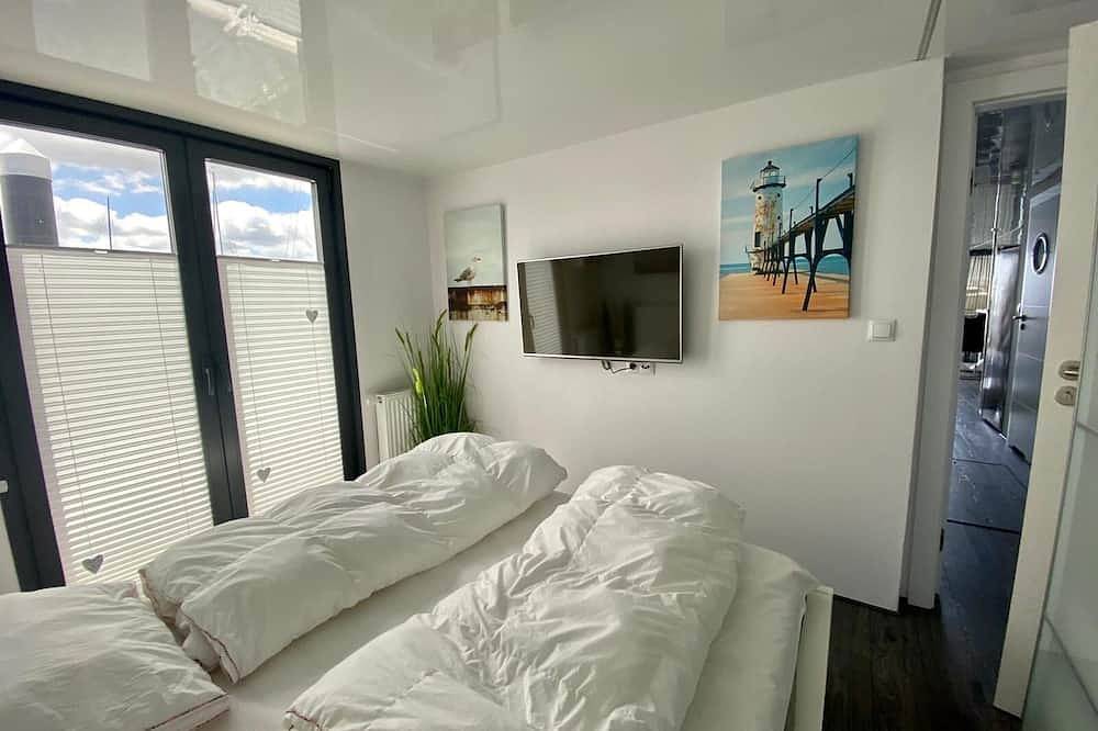 Ferienhaus Hausboot Captains Boat direkt an der Ostsee in Olpenitz, Kappeln