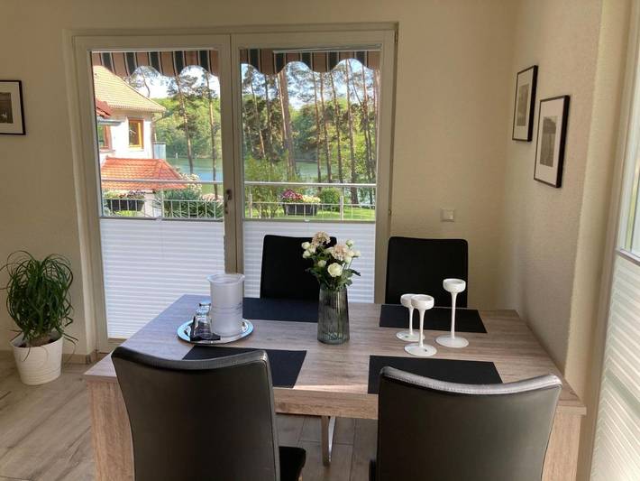 Ferienhaus für 4 Personen, mit Ausblick und Garten sowie Seeblick an der Müritz - 3