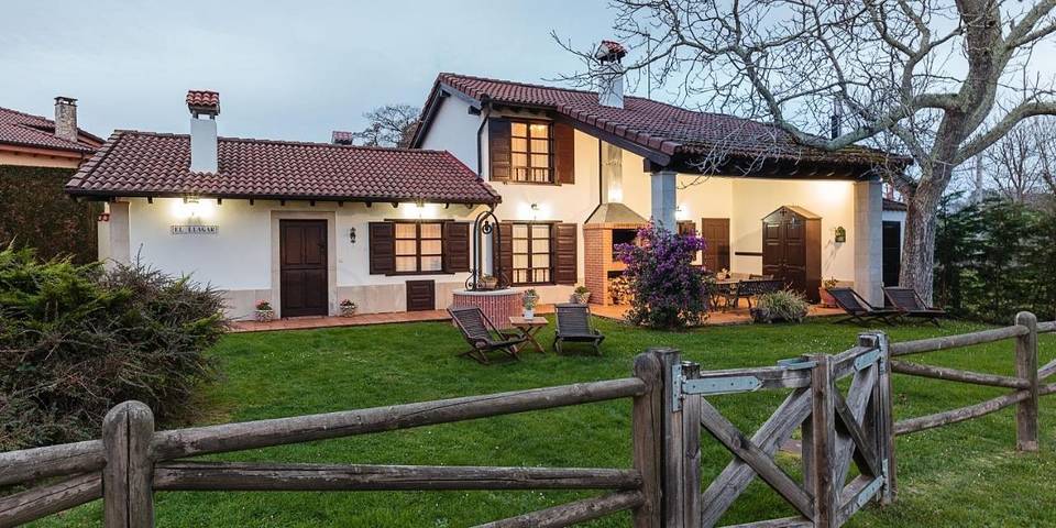 Casa rural para 5 personas, con Balcón y Terraza además de Jardín y Vistas en Cabranes