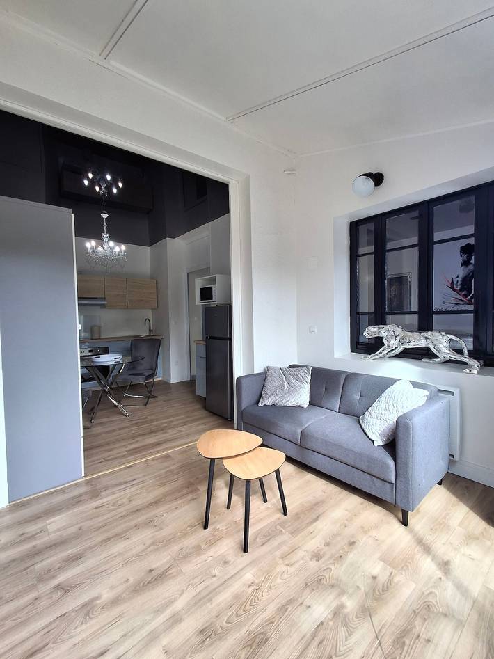 Apartment 'La Discrète Romantique' with Hot Tub, Wi-Fi and Air Conditioning