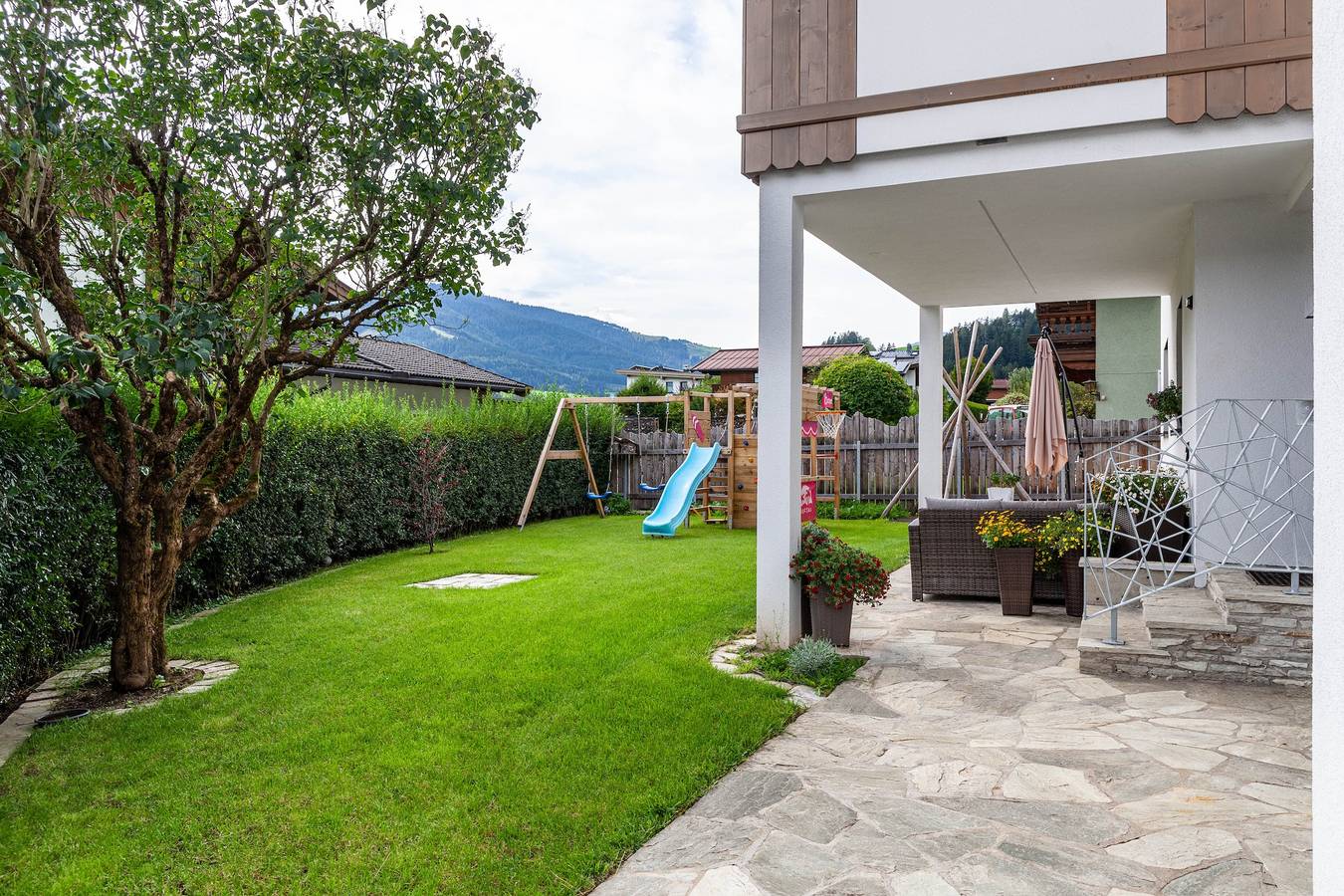 Geheel appartement, Vakantiewoning "Pfeffer" met bergzicht en wifi in Loferer und Leoganger Steinberge, Leogang