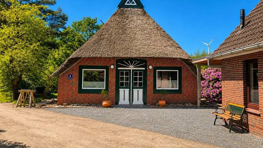 Ferienhaus für 4 Personen, mit Garten und Terrasse, mit Haustier in Unterweser