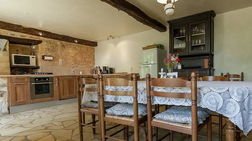Gîte pour 20 personnes, avec piscine et jardin, animaux acceptés à Les Eyzies-de-Tayac-Sireuil - 4