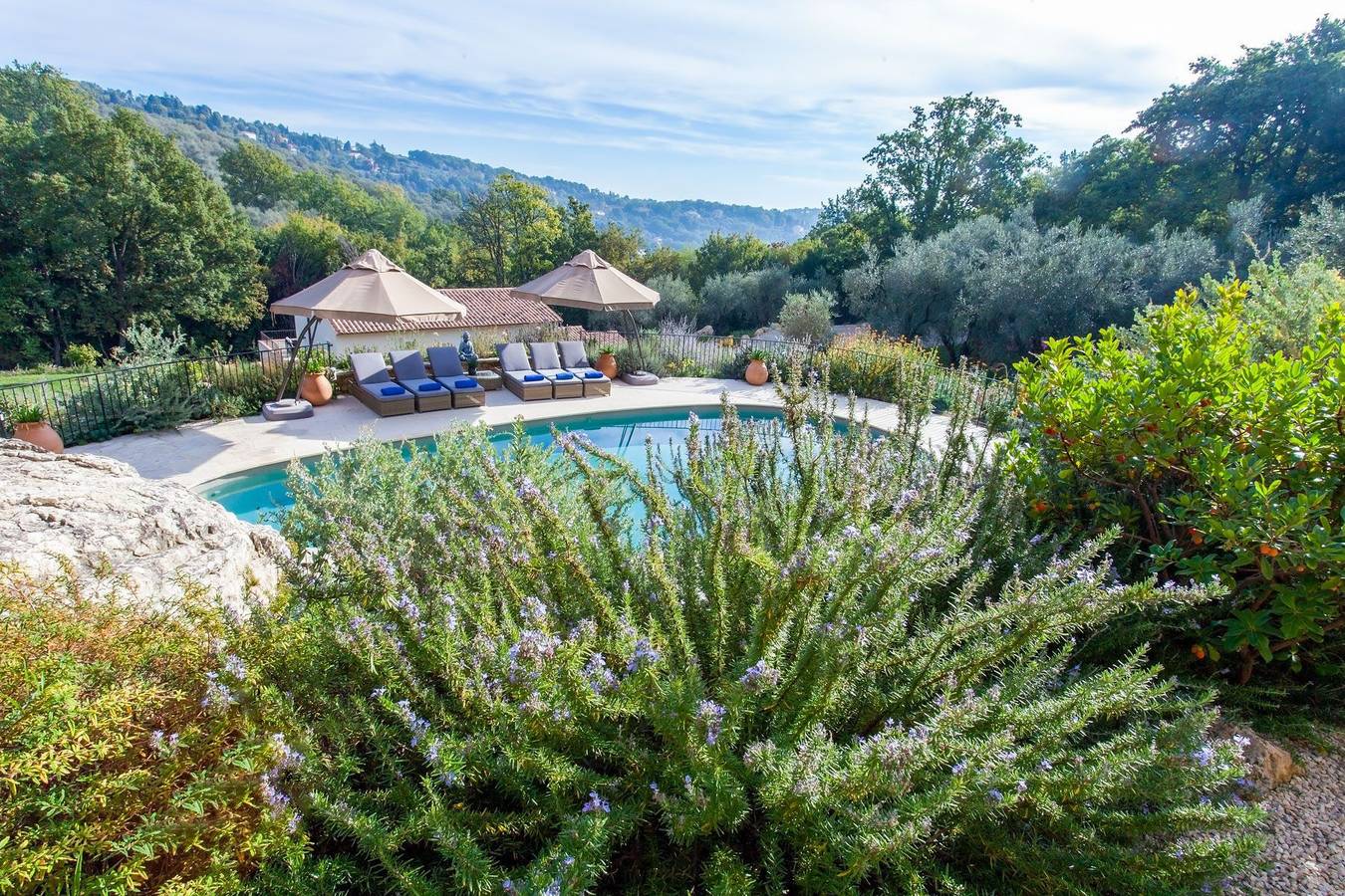 Villa Jolie in Châteauneuf-Grasse, Costa mediterránea (Francia)