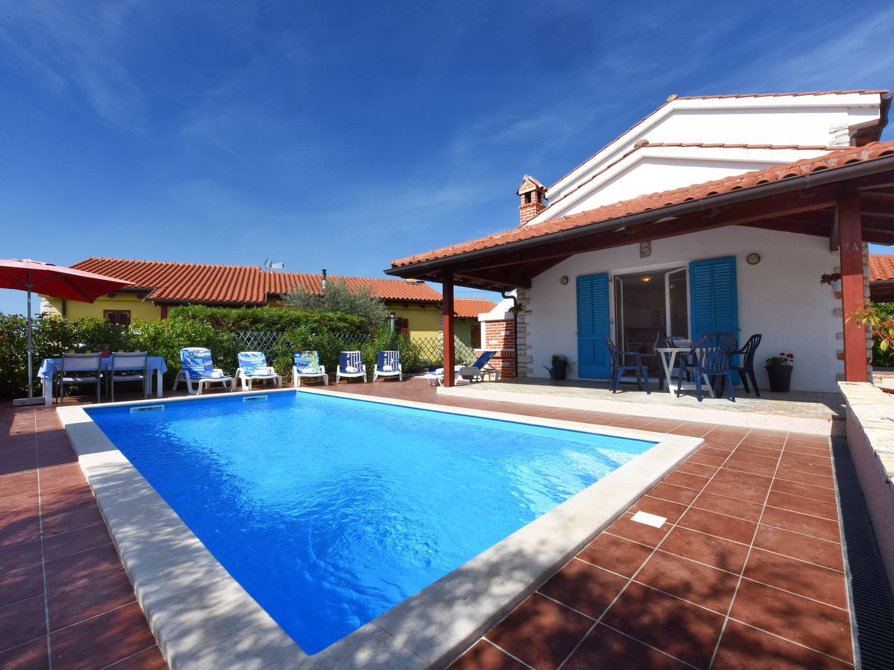Villa Cherry House with pool in Visnjan, Općina Višnjan