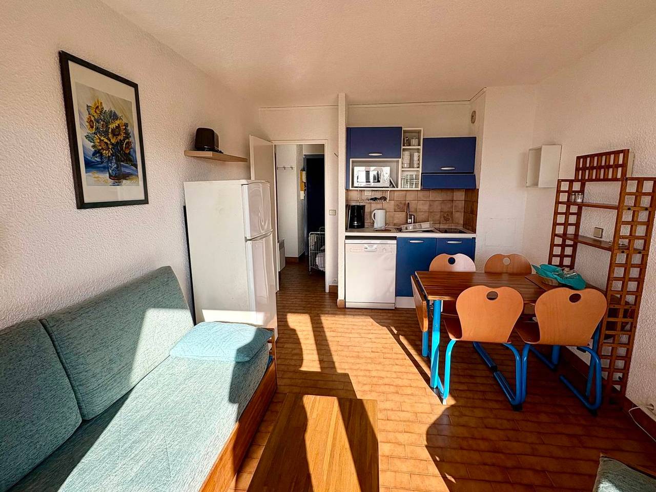 Entire studio, Cozy studio for 4 with Wi-Fi and pets allowed in Roquebrune-Cap-Martin, Nice region