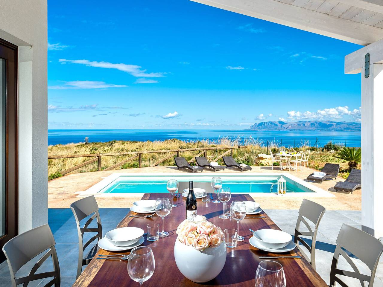 Villa a Scopello con Vista Mare in Castellammare del Golfo, Provincia di Trapani