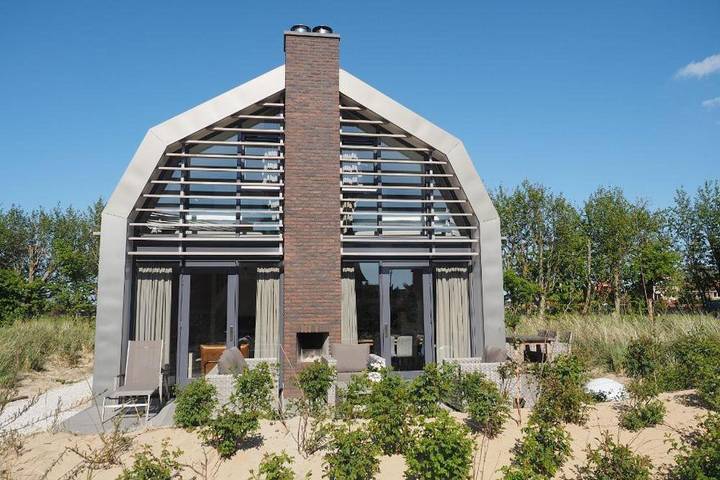 Ferienhaus für 6 Personen, mit Terrasse und Garten sowie Sauna und Ausblick
