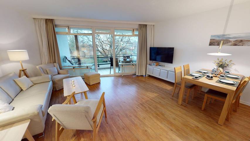 Ferienwohnung für 4 Personen, mit Balkon in Pelzerhaken