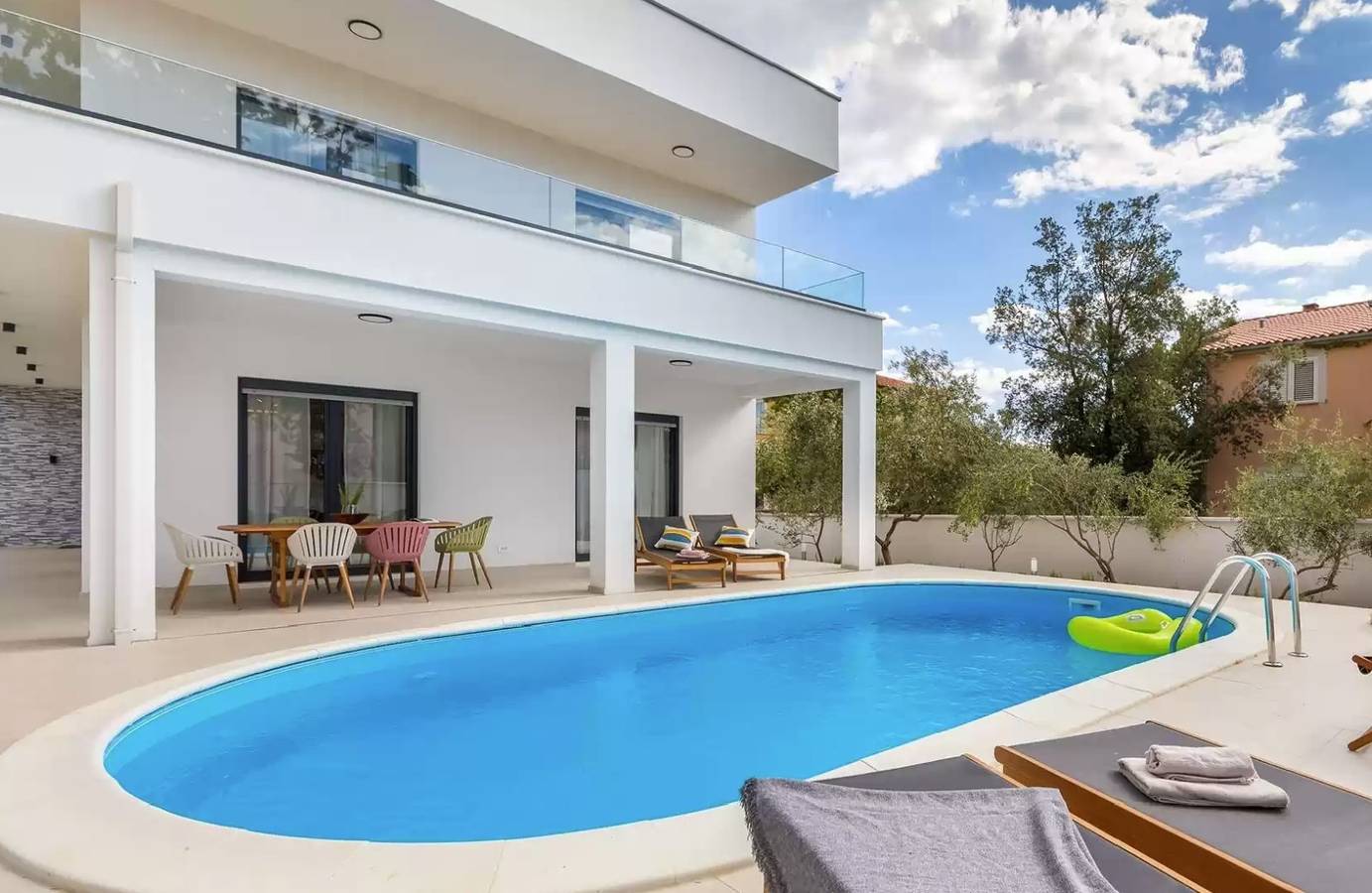Villa per 8 persone con piscina in Barbariga, Costa meridionale dell´Istria