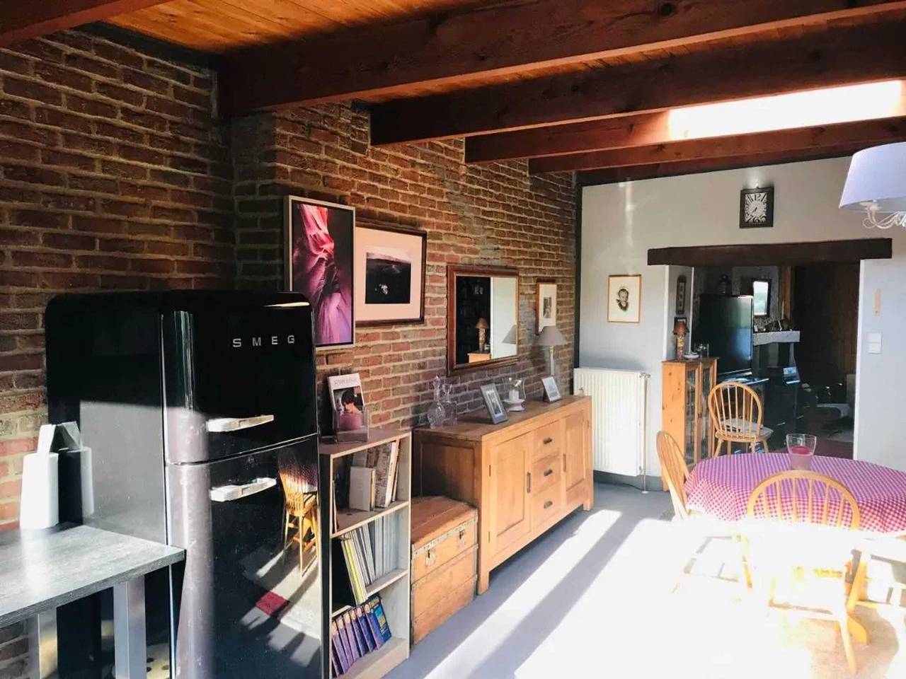 Maison familiale à Thon, jardin et terrasse 100 m² in Andenne, Région de Namur