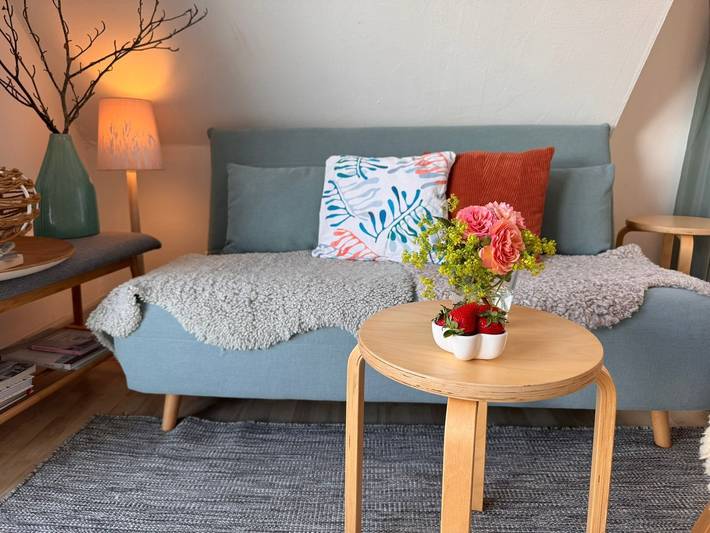 Ferienwohnung für 2 Personen, mit Balkon und Terrasse sowie Garten und Ausblick in Langballig und Umgebung - 3