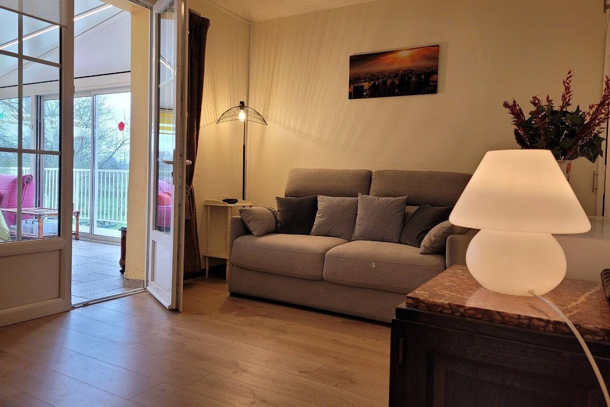 Appartement entier, Gîte Bretagne Côtes d'Armor Entre terre et mer  Br in Brélidy, Région de Guingamp