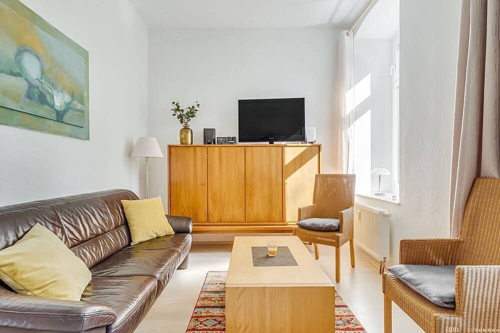 Wohnung mit großer Gemeinschaftsterrasse in Grünhainichen, Erzgebirge