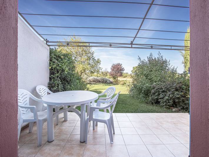 Maison de vacances pour 4 personnes, avec jardin et piscine