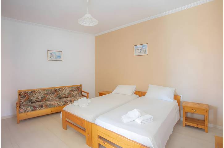 Διαμερίσματα διακοπών για 3 άτομα, με κήπο και μπαλκόνι στο Νυδρί