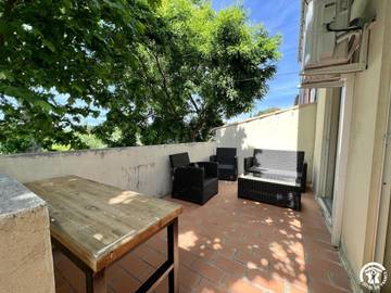 Gîte pour 4 personnes, avec terrasse à Canet
