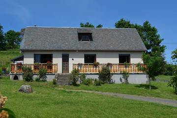 Location de vacances pour 5 personnes, avec jardin et balcon à Saint-Diéry