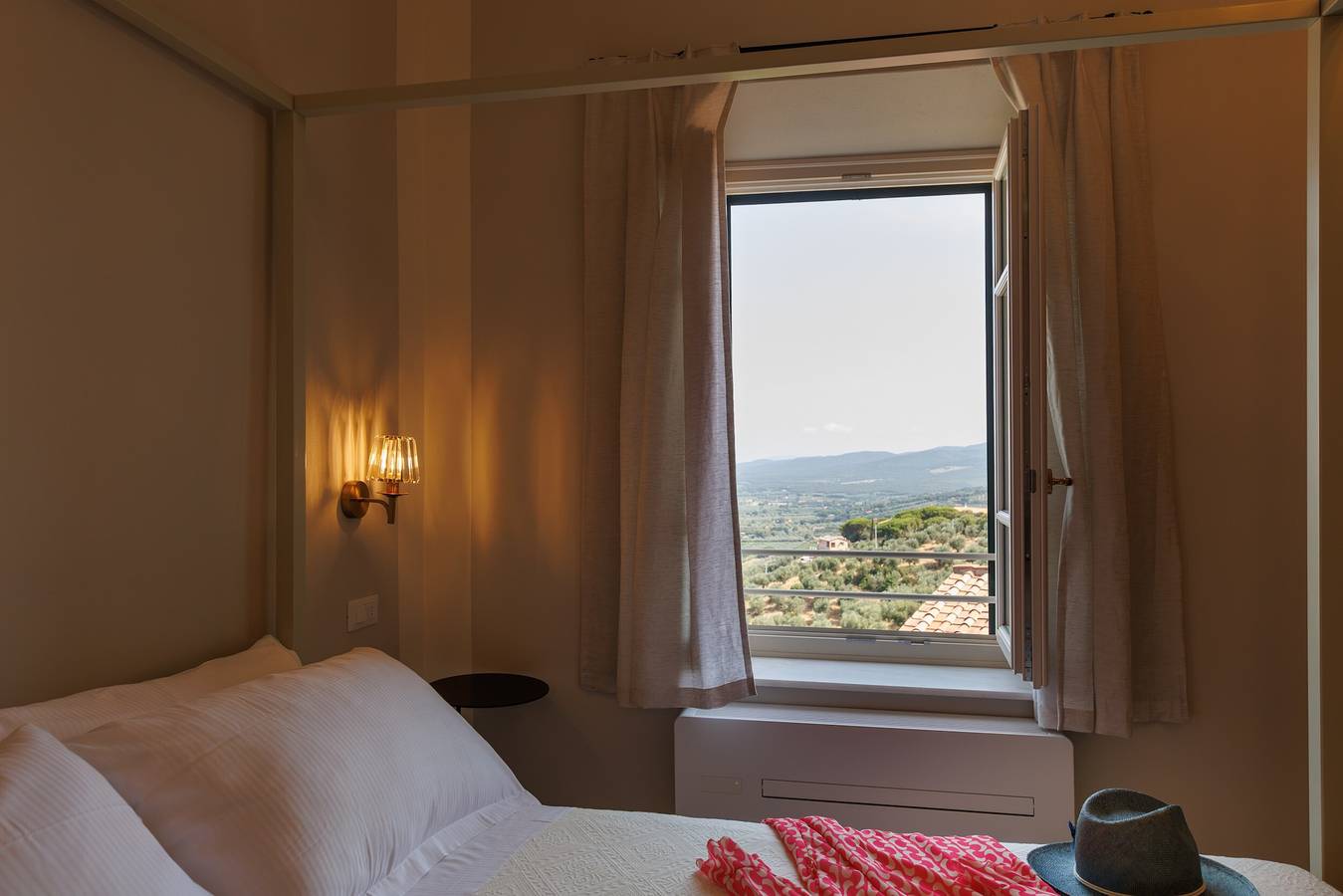 Chambre Bellavista avec vue mer et campagne - Séjour de charme au village in Castagneto Carducci, Côte des Étrusques