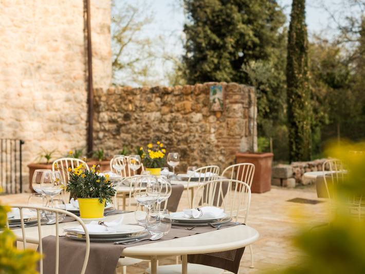 Location de vacances pour 24 personnes, avec terrasse ainsi que sauna et vue à Monteriggioni - 4