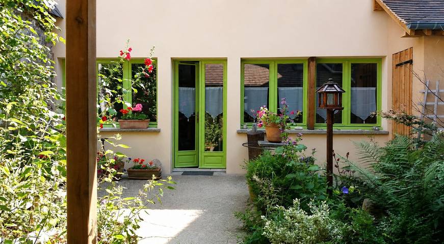 Maison de vacances pour 4 personnes, avec jardin dans l' Eure
