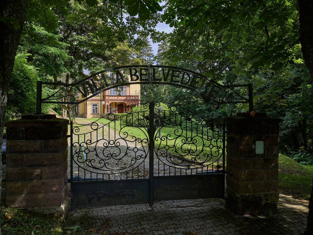 Ganze Wohnung, Villa Belvedere in Janské Lázně, Region Trautenau