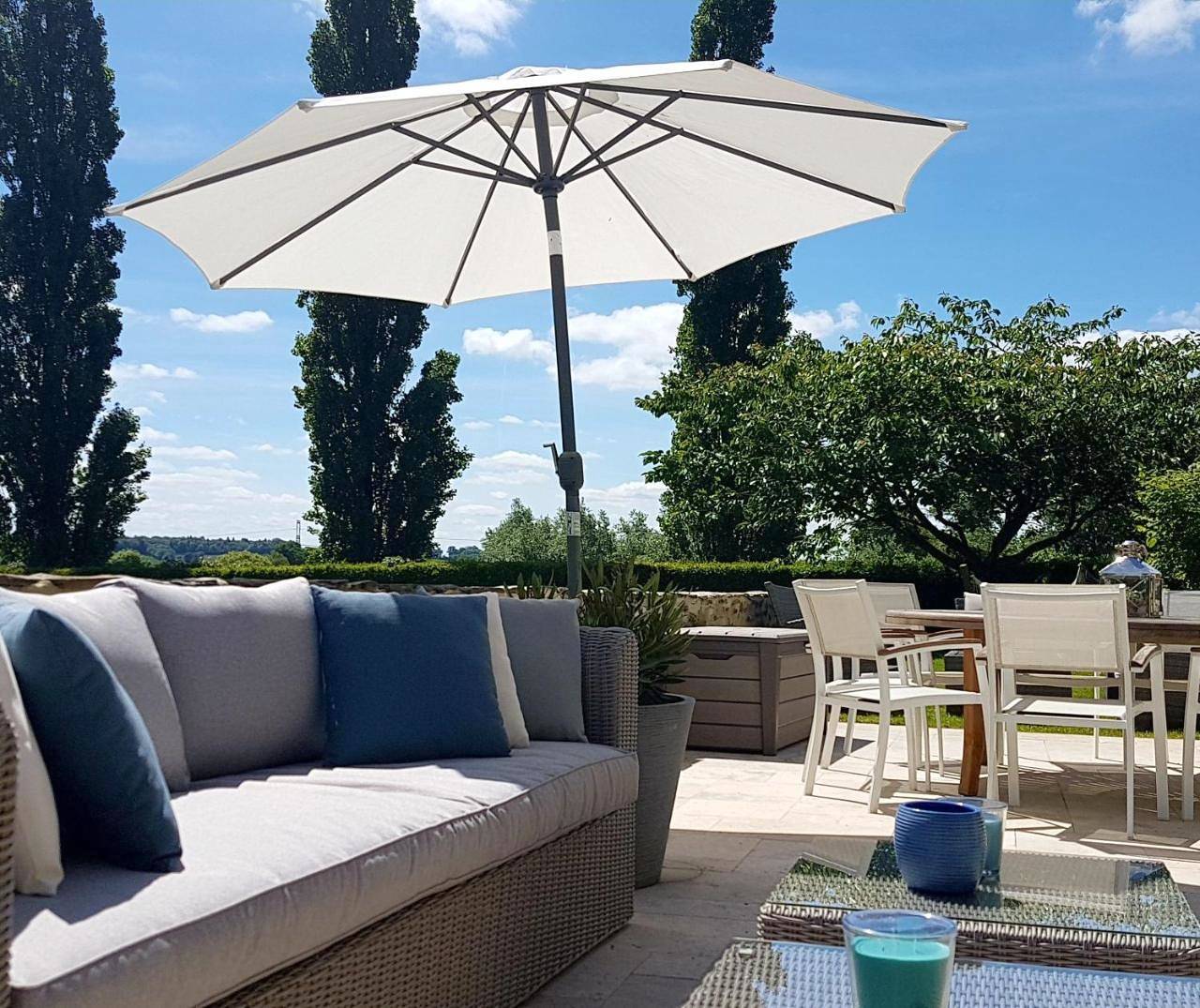 Double Room with Garden View in Saint-Hubert-des-Biards, Région de Bayeux