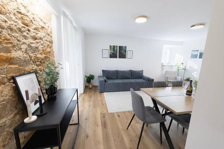 Ferienwohnung für 6 Personen, mit Balkon und Ausblick