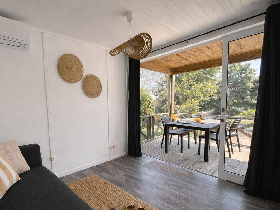 Camping Le Parc des Chênes - Chalet 4 personen - Klimatisiertes Chalet 2 Zimmer in La Croix-Valmer, Draguignan Region