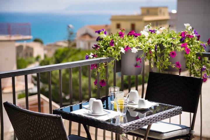 Maison d’hôte pour 2 personnes, avec balcon et vue