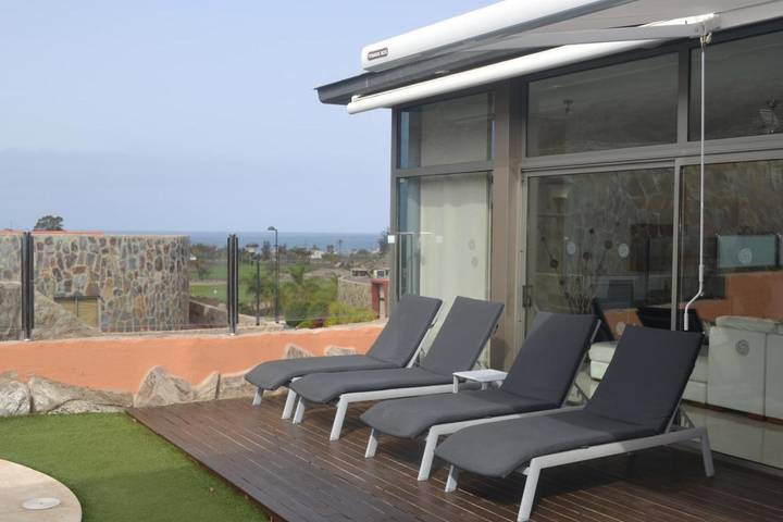 Casa rural para 6 personas, con jardín además de piscina y vistas en Mogán - 4