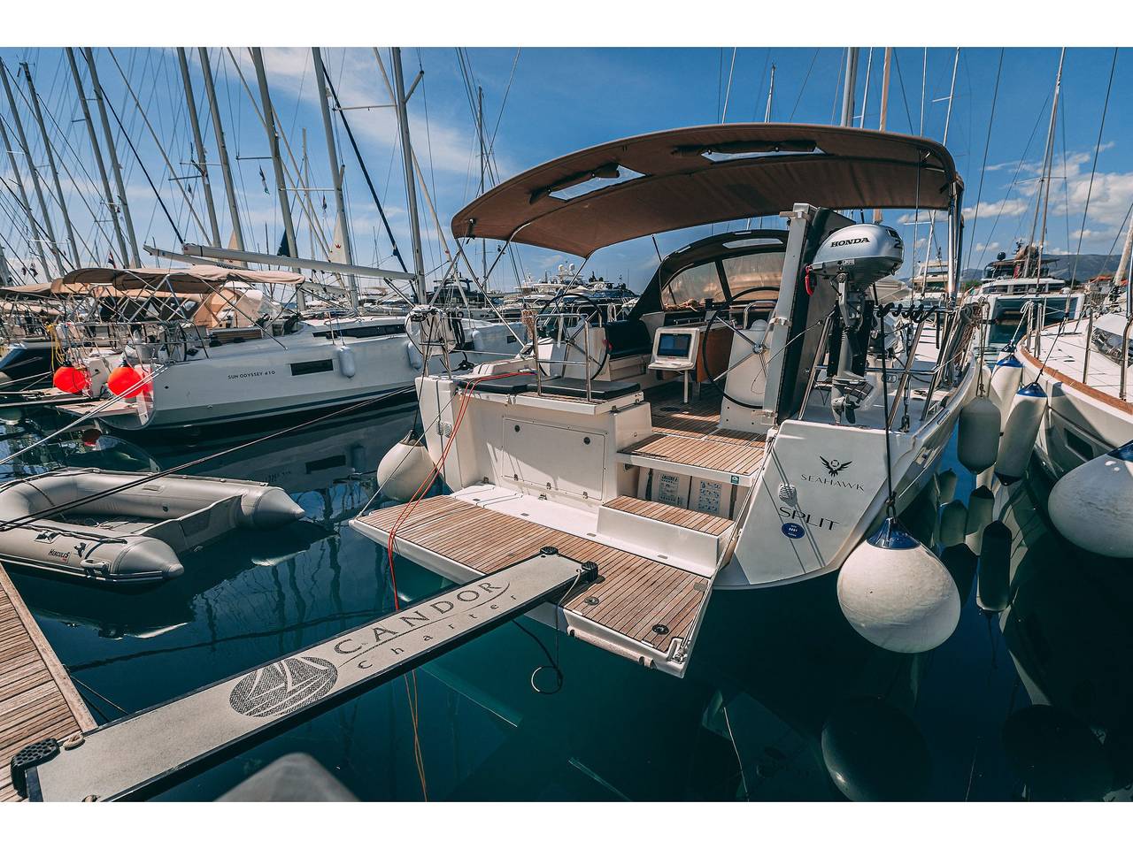 Boot für 6 Personen in Kastel Gomilica, Kroatische Adria