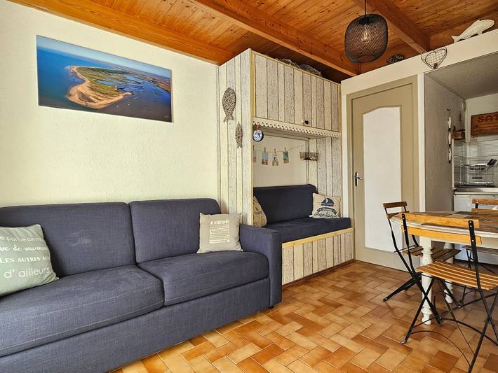 Location de vacances pour 4 personnes, avec terrasse dans Plage des Chardons - 2