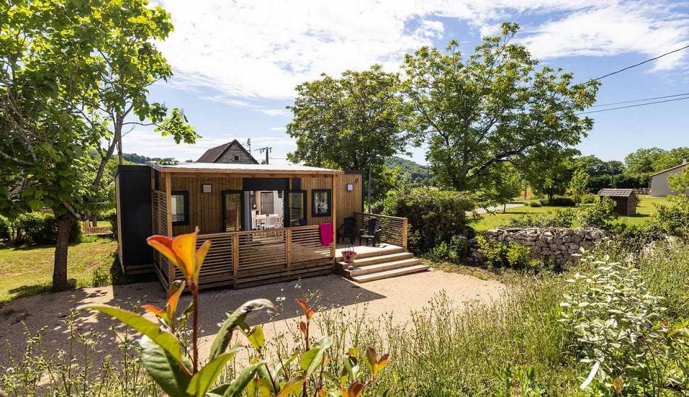 Casa Rodante para 4 Personas en Thégra, Parque Natural Regional Causses du Quercy