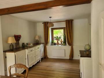 Gîte pour 6 personnes, avec jardin et vue à Urbès
