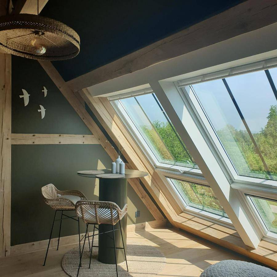 Double Room with Garden View in Saint-Martin-aux-Chartrains, Région de Lisieux