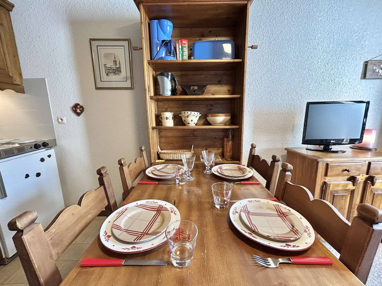 Appartement entier, Studio calme avec parking, vue montagnes, Demi-Quartier in Demi-Quartier, Pays du Mont-Blanc