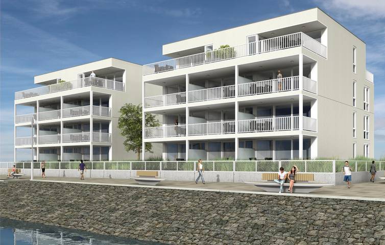 Ferienwohnung für 4 Personen, mit Terrasse und Sauna, kinderfreundlich in Priwall - 3