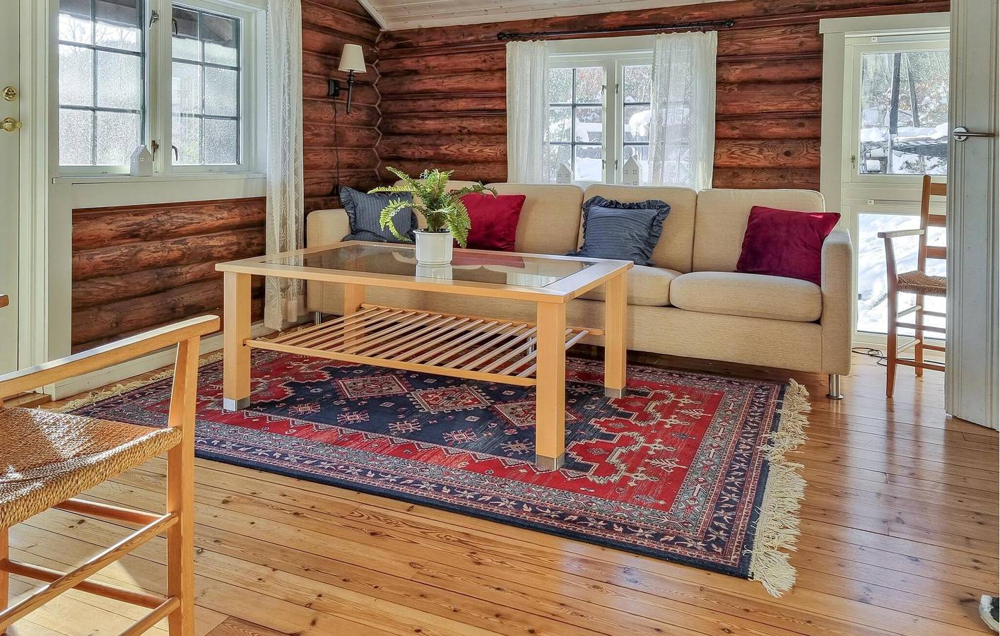 Ferienhaus für 6 Personen mit Garten in Lyngdal