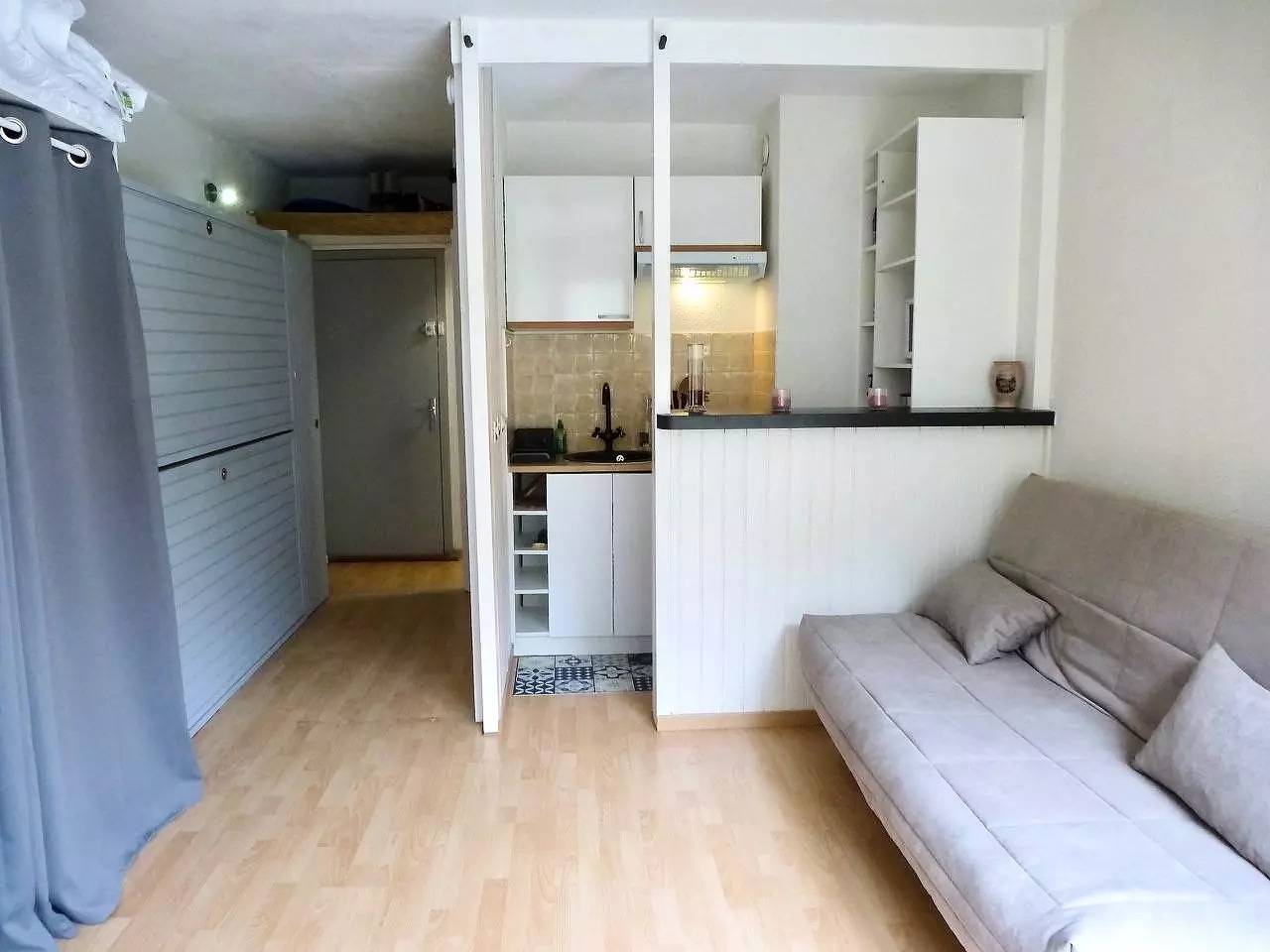 Estudio entero, 4 dormitorio estudio con plaza de aparcamiento cubierto cerca del centro de Barèges in Barèges, Parque nacional de los Pirineos