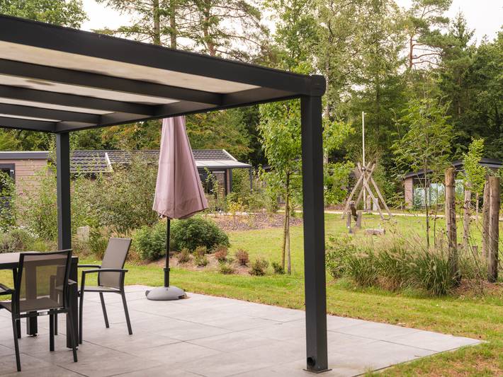 Lodge voor 4 personen, met tuin in Apeldoorn Gemeente