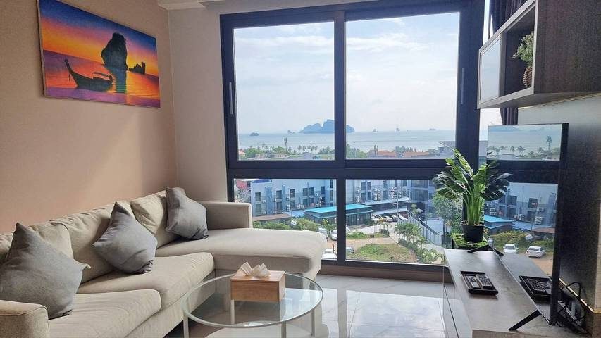 Apartamento de vacaciones para 4 personas, con balcón además de vistas y vistas al mar - 1
